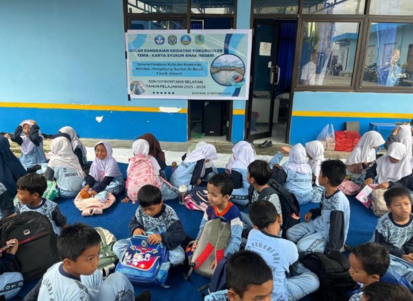 Belajar Pengelolaan Air: Siswa SDN 001 Bontang Selatan Kunjungi WTP PDAM Tirta Taman