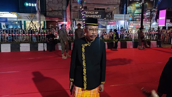 Kepala Disdikbud Kota Bontang, Abdu Safa Muha saat mengikuti gelaran BCC 2025 Bontang.
