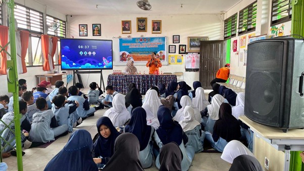 SDN 001 Bontang Selatan Tanamkan Kesadaran Dini Bencana Lewat Kegiatan Kokurikuler