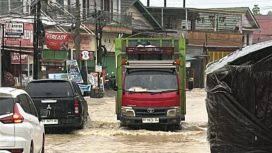 Banjir di Samarinda sejak Sabtu pagi, 29 November 2025.