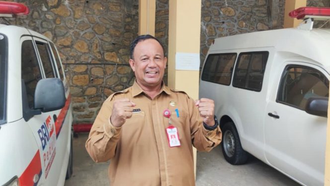 
					Kepala Dinkes Kota Bontang, Bakhtiar Mabe. (Foto: MIrah)