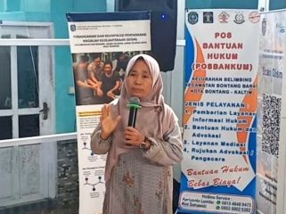 Helda Ariyanti, kader Posyandu Sakura Bontang.