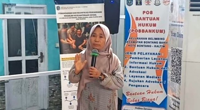 Helda Ariyanti, kader Posyandu Sakura Bontang.