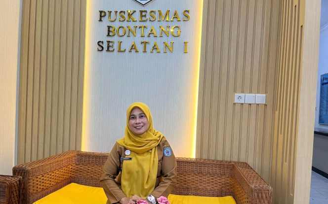 
					Irmawati,
Kepala Puskemas Bontang Selatan 1. 