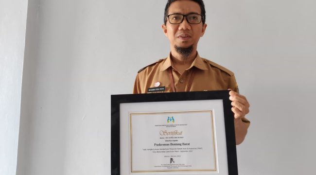 Kepala Puskesmas Bontang Barat, Muhammad Irzal Wijaya. (Foto: Mirah)