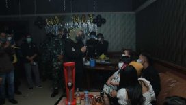 Ilustrasi tempat hiburan malam. 