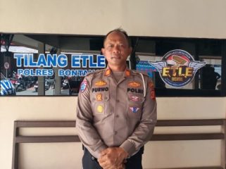 Kasatlantas Polres Bontang, AKP Purwo Asmadi. (Mirah Hayati/Jurnalpijar)