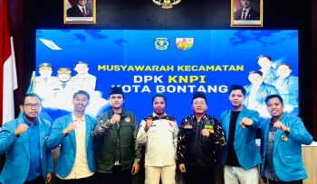 Seluruh Ketua DPK KNPI Bontang terpilih dan jajaran pengurus DPD KNPI Bontang. (Istimewa)