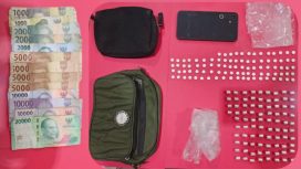 Barang bukti penangkapan pengedar narkoba di Bontang. (Istimewa/PolresBontang)