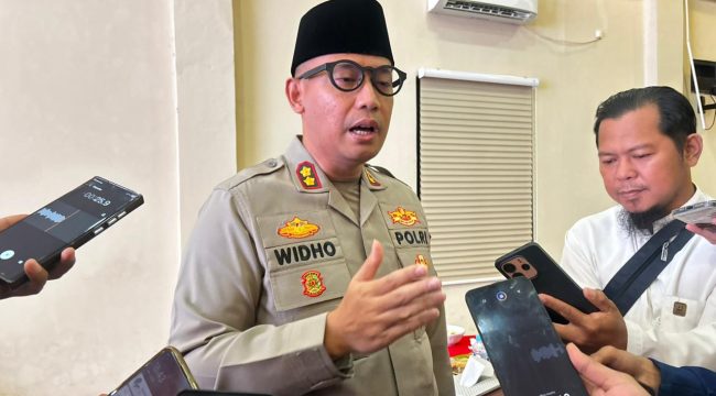 Kapolres Kota Bontang, AKBP Widho Anriano. (Mirah Hayati/Jurnalpijar)