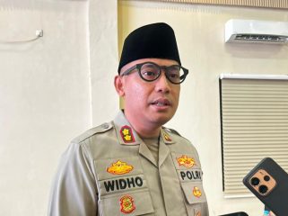 Kapolres Bontang, AKBP Widho Anriano (Mirah Hayati/Jurnalpijar)