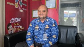 Kasi Kamtib Lapas Bontang, Arnado Aprinata. (Mirah Hayati/Jurnalpijar)