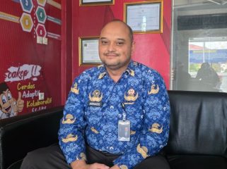 Kasi Kamtib Lapas Bontang, Arnado Aprinata. (Mirah Hayati/Jurnalpijar)