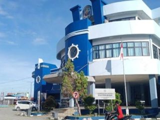Gedung Pelabuhan Loktuan, Kota Bontang.  (Istimewa)
