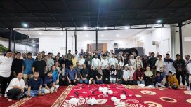 Pemkot Bontang dengan Insan Pers Bontang dalam buka puasa bersama. (Istimewa)