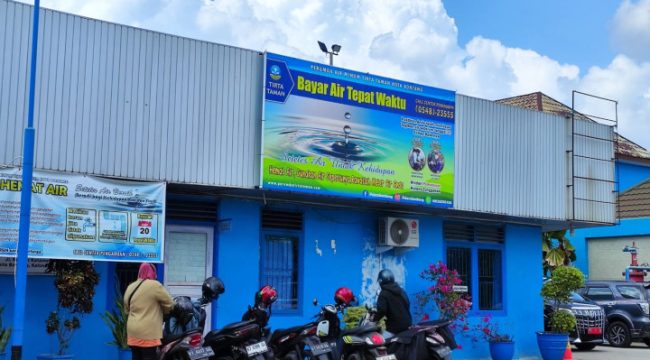 Tampak kantor Perumda Tirta Taman Bontang. (Istimewa)