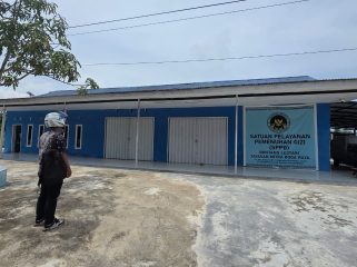 Bangunan SPPG ke-19 yang berada di Bontang Lestari dan baru saja diresmikan. (Mirah Hayati/Jurnalpijar)