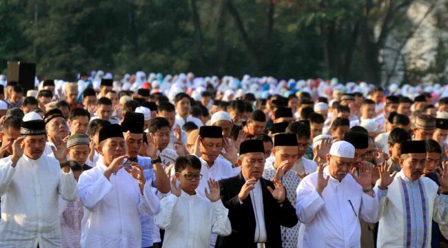 Ilustrasi salat id. (Ist)
