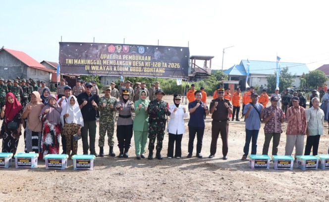 
					TMMD ke-128 di Bontang Resmi Dibuka, Fokus Pembangunan Infrastruktur dan Pemberdayaan Warga