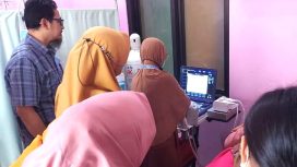 Layanan USG di Puskesmas Bontang Utara (Dok Dinkes Bontang)
