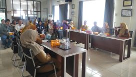 Suasana pelaksanaan lokakarya mini triwulan II di Puskesmas Bontang Utara II, Selasa (19/5/2026).(Bambang)
