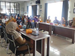 Suasana pelaksanaan lokakarya mini triwulan II di Puskesmas Bontang Utara II, Selasa (19/5/2026).(Bambang)
