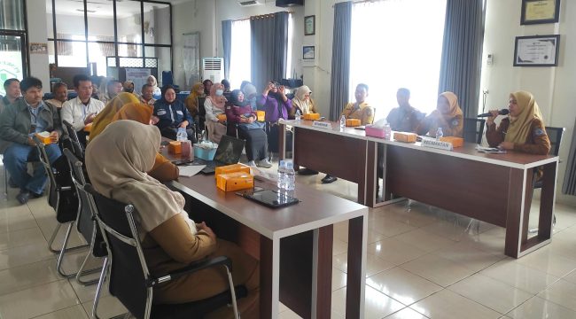 Suasana pelaksanaan lokakarya mini triwulan II di Puskesmas Bontang Utara II, Selasa (19/5/2026).(Bambang)
