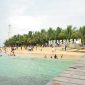 Pulau wisata Beras Basah di Kota Bontang.