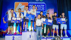 Kejuaraan Sirkuit Nasional C Open 2026 yang digelar Pupuk Kaltim. (Foto: Dok. Humas PKT)