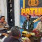 Audiensi pengurus PWI Bontang bersama Kapolres Bontang, Selasa (30/6/2026).