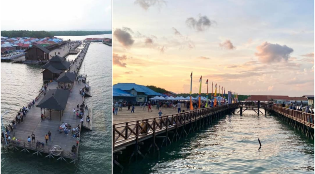 Pelataran Ekowisata Bontang Kuala di Kota Bontang. 