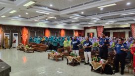 Sosialisasi kolaborasi Dinkes Bontang dan PT KPI di Auditorium Taman Tiga Dimensi (Foto: Bambang)
