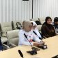 Kadinkes Bontang dr. Toetoek Pribadi Ekowati pada pembukaan Pendampingan Teknis dan Assessment Sertifikasi Kader Posyandu bersama Tim Kerja Kemenkes RI. (Foto: Bambang)