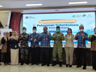 Pembukaan Forum Konsultasi Publik terkait penanggulangan TBC oleh Dinkes Bontang di Auditorium Taman Tiga Dimensi (Bambang/Jurnalpijar.com)
